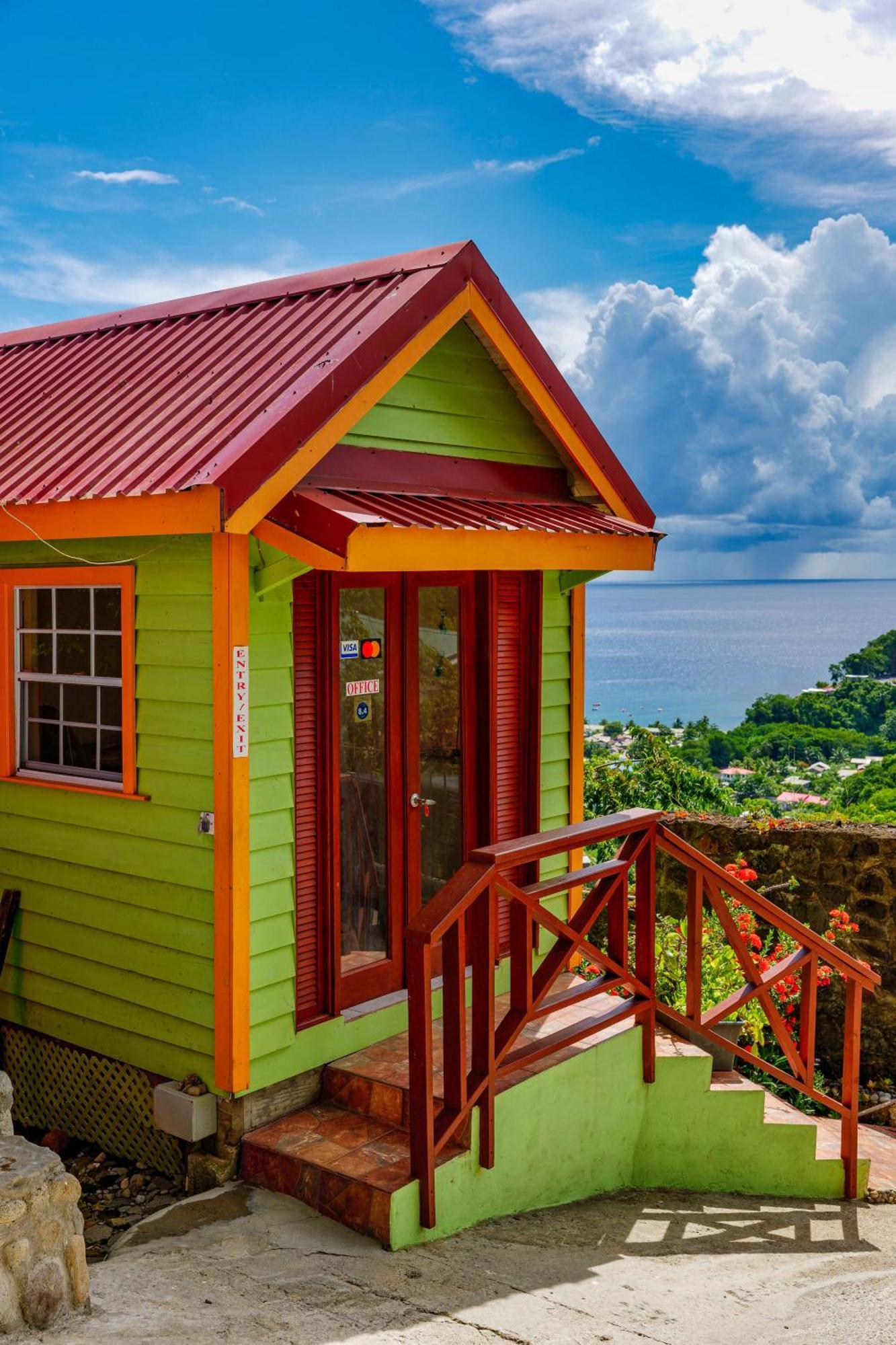 Tropical Paradise View Anse La Raye المظهر الخارجي الصورة