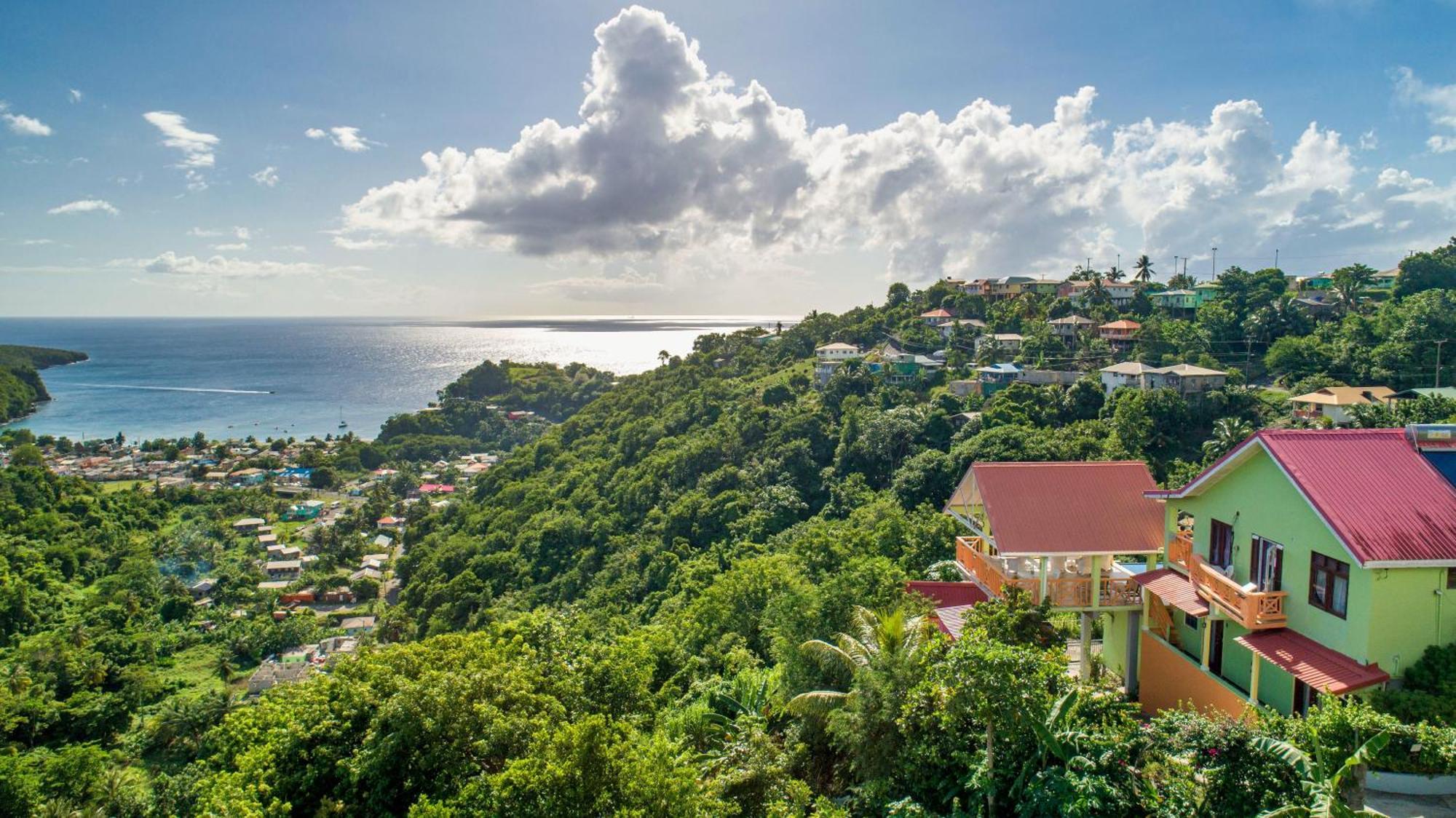Tropical Paradise View Anse La Raye المظهر الخارجي الصورة
