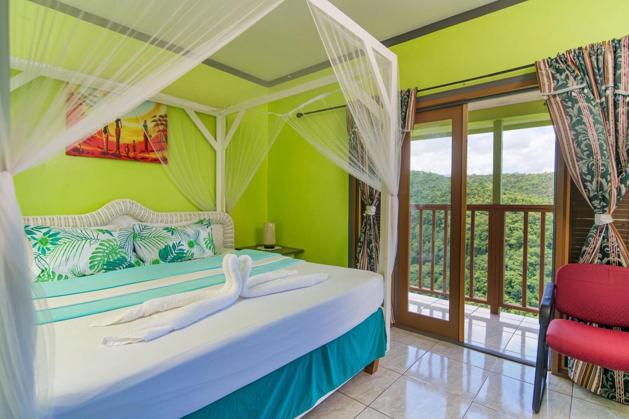 Tropical Paradise View Anse La Raye المظهر الخارجي الصورة