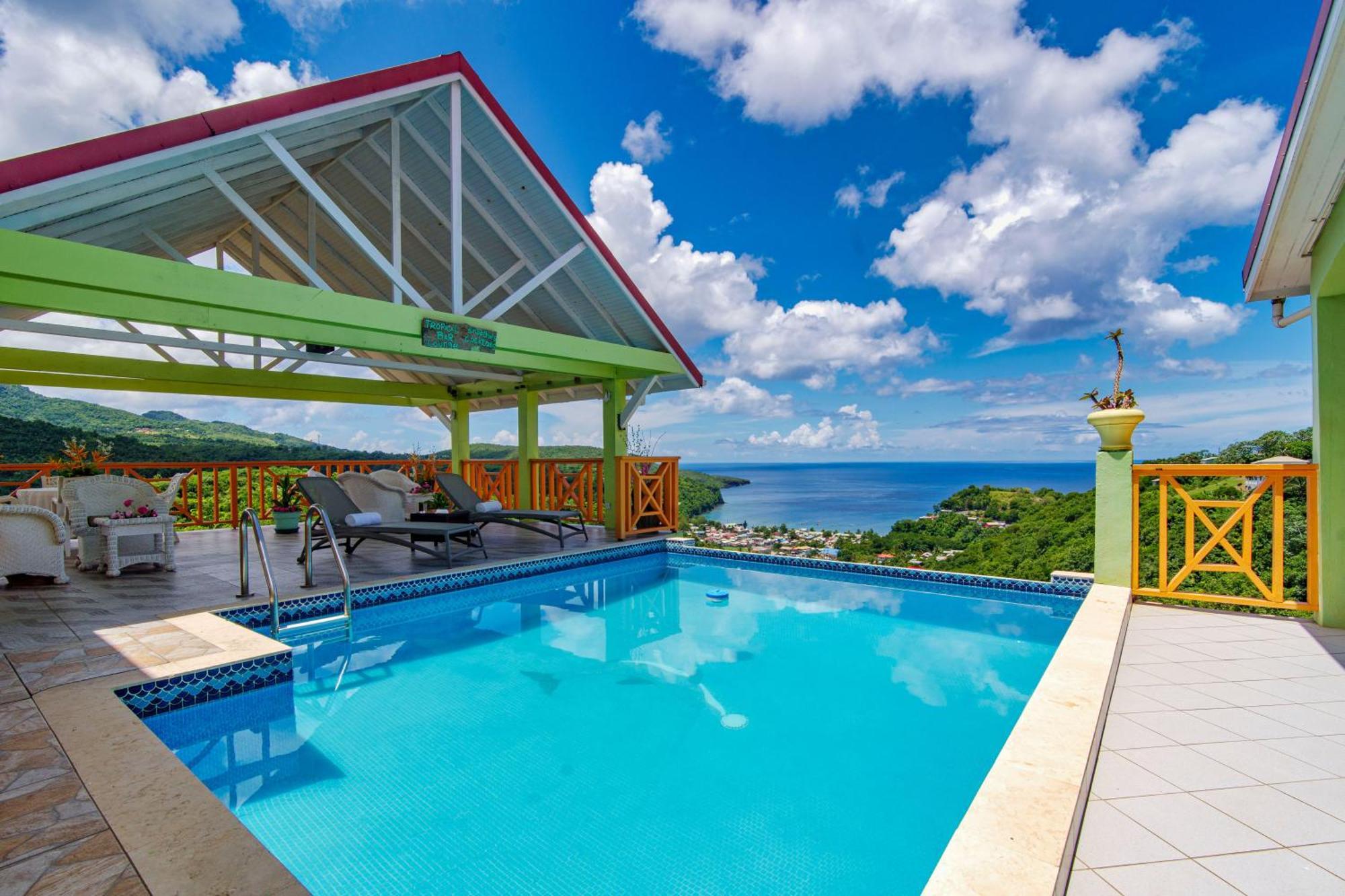 Tropical Paradise View Anse La Raye المظهر الخارجي الصورة