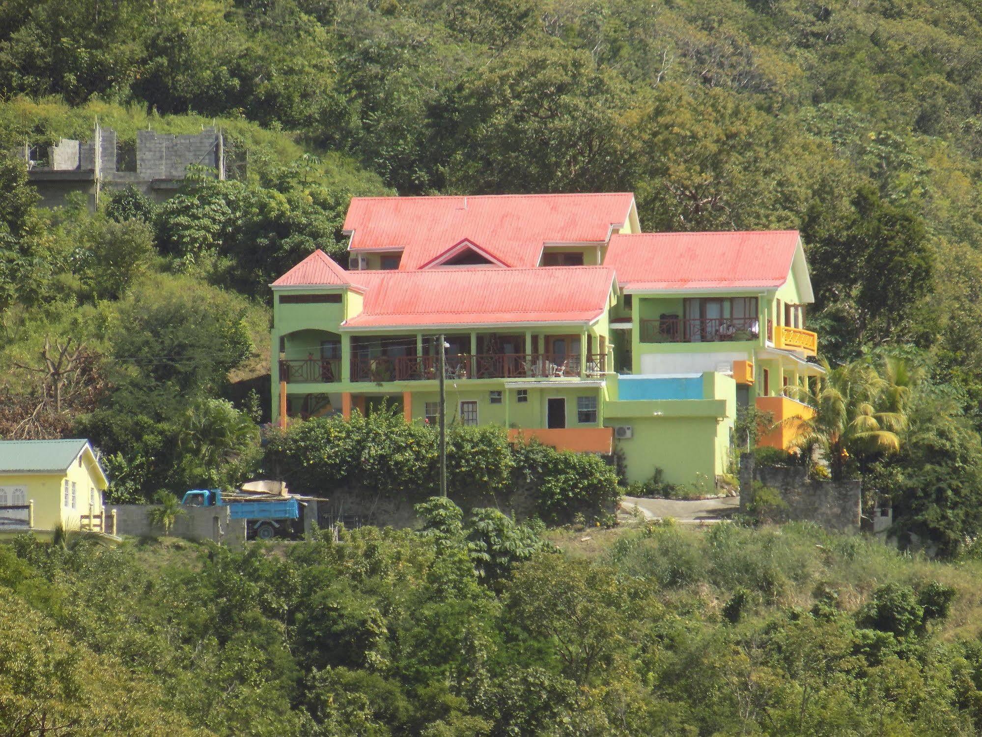 Tropical Paradise View Anse La Raye المظهر الخارجي الصورة